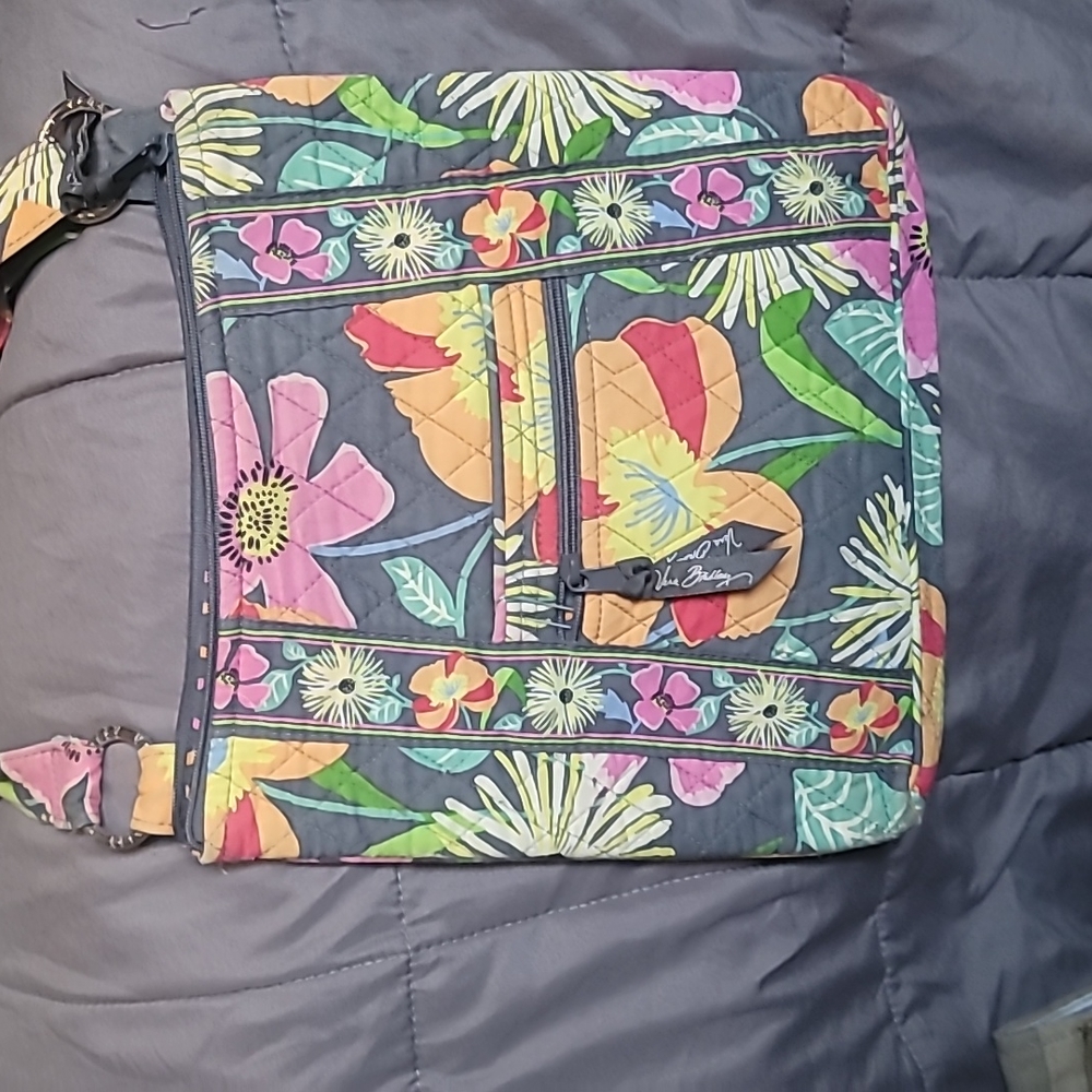 Vera Bradley Jazzy Blooms cross body